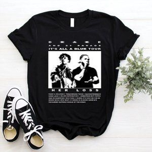 Drake Savage 21 It's All A Blur Tour Shirt